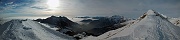 56 La cresta del Grem con vista in Val Serina